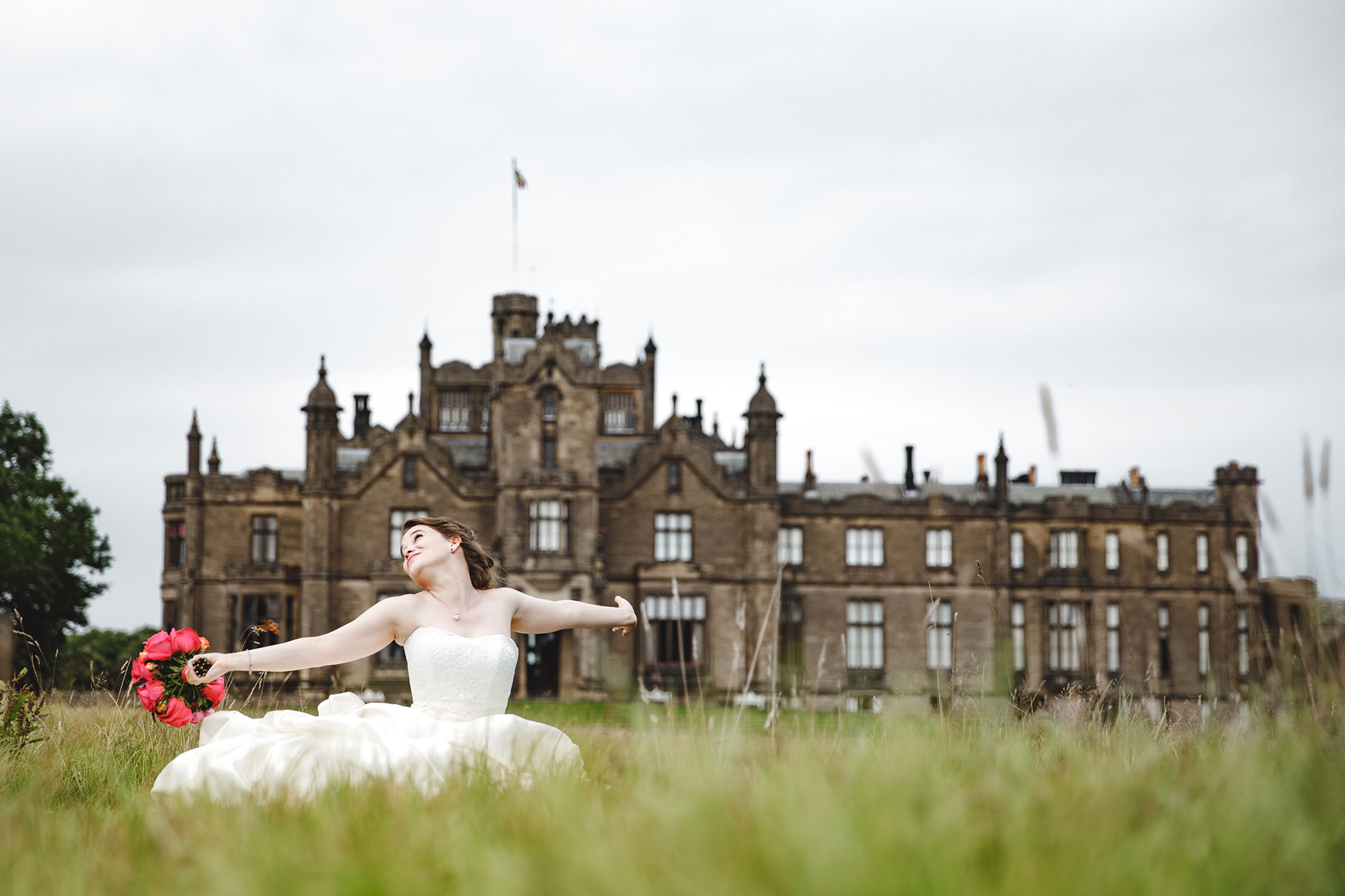 Claire Jamie Classic Castle Wedding ER Photography 031