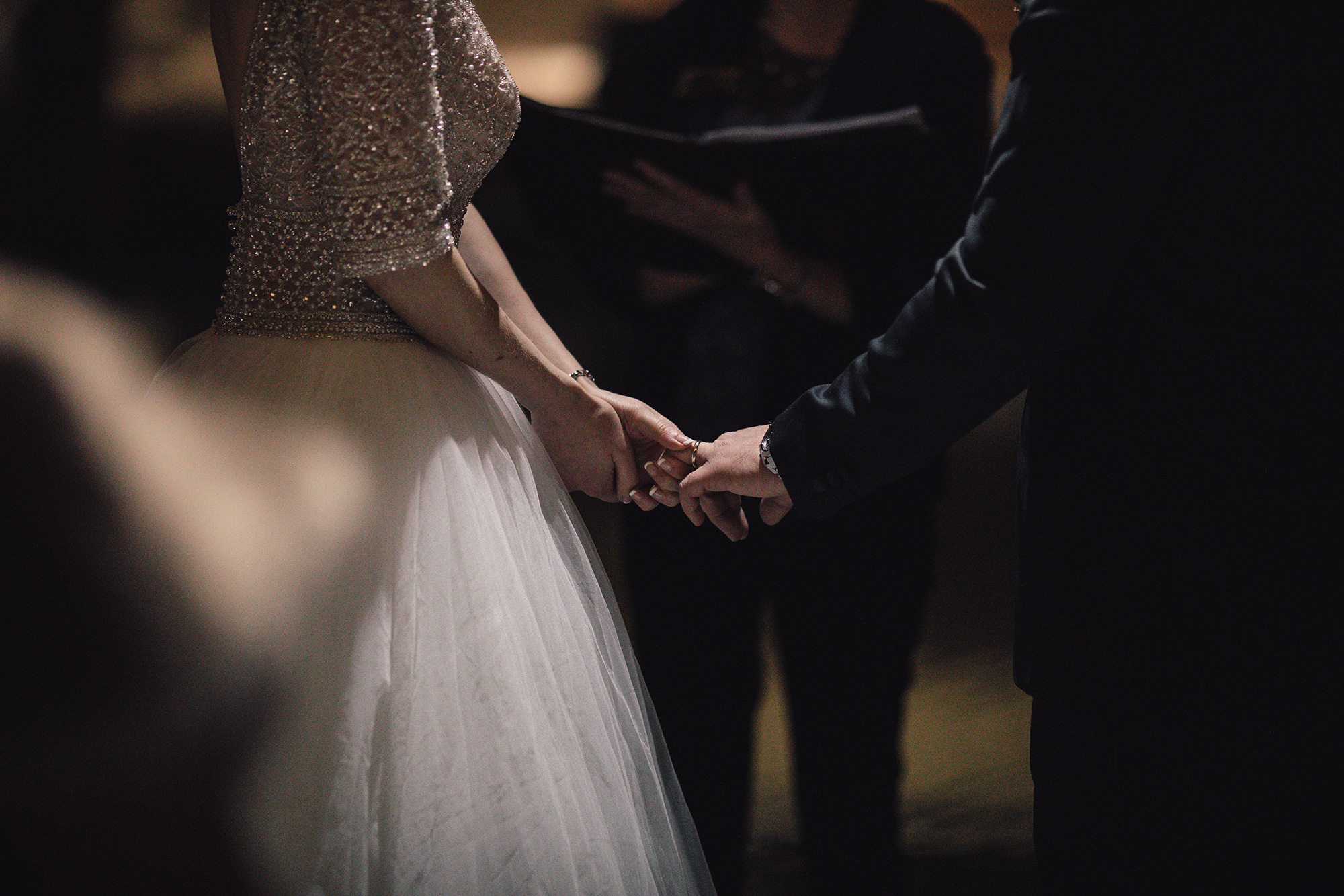 Kate and Sam marry by candlelight at vintage evening wedding | Easy ...