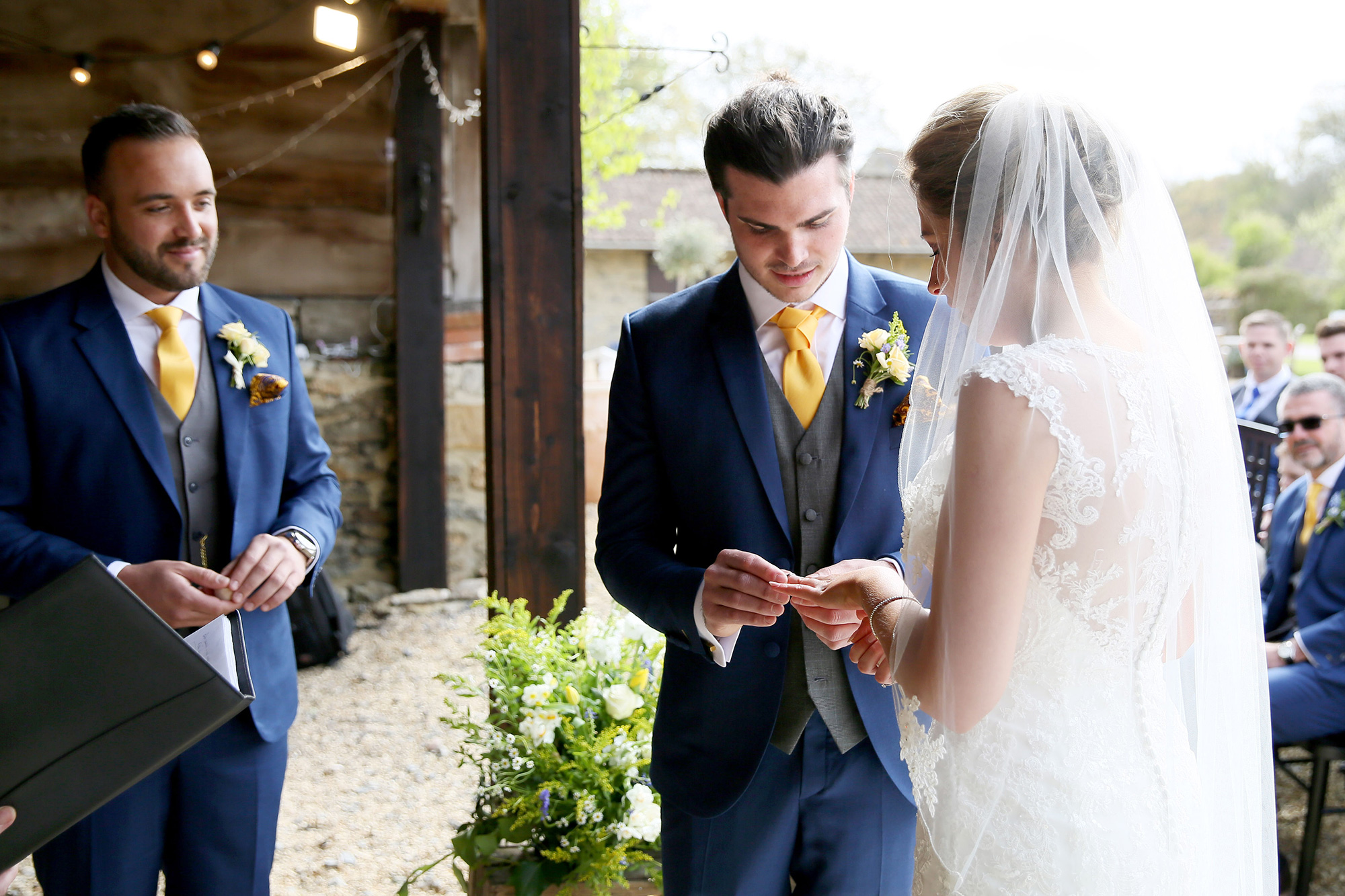 Kayleigh Jack English Country Meadow Wedding Helen Strong Photography 025