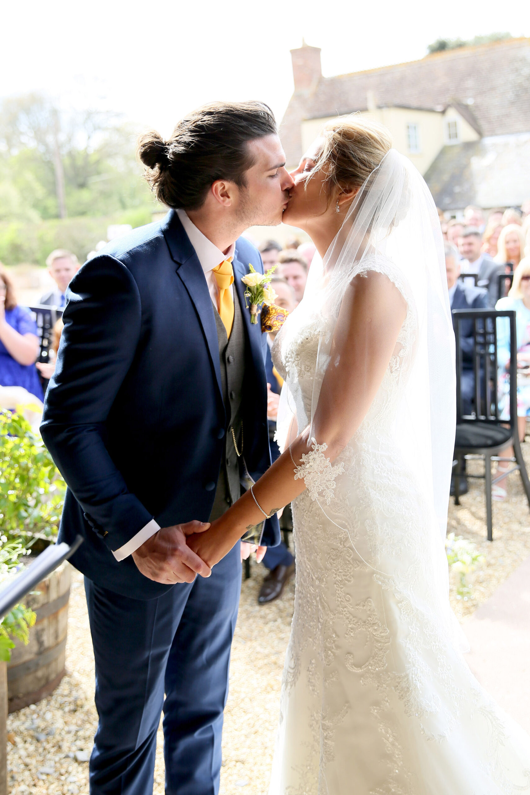 Kayleigh Jack English Country Meadow Wedding Helen Strong Photography 026 scaled