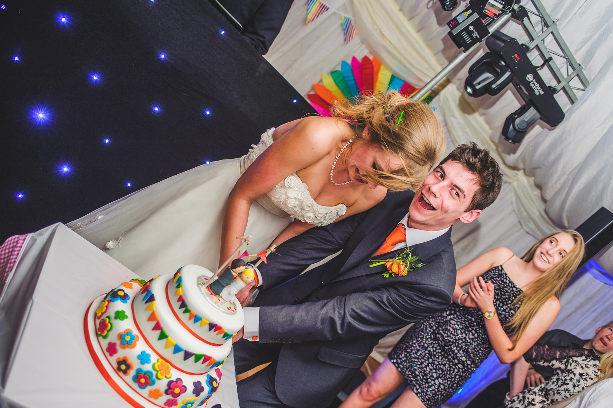 Laura James Colourful Wedding 035