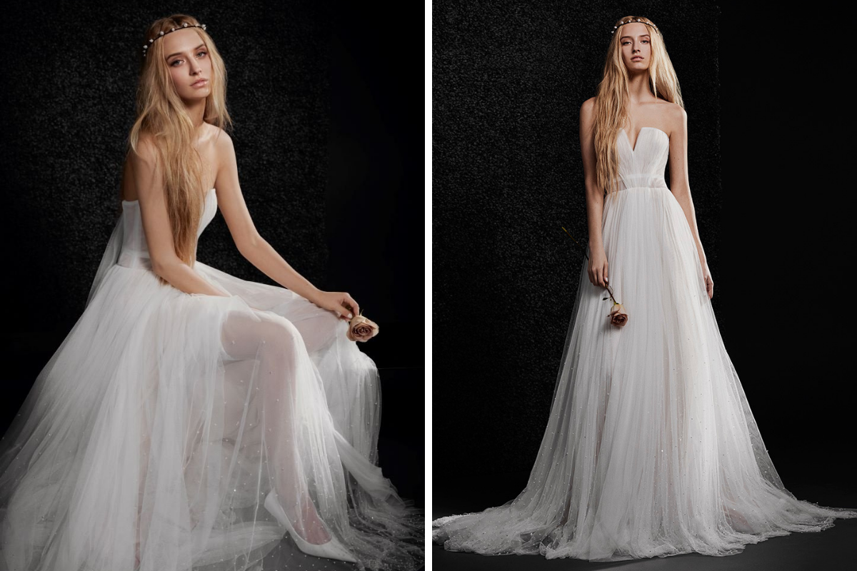 Affordable vera clearance wang wedding dresses