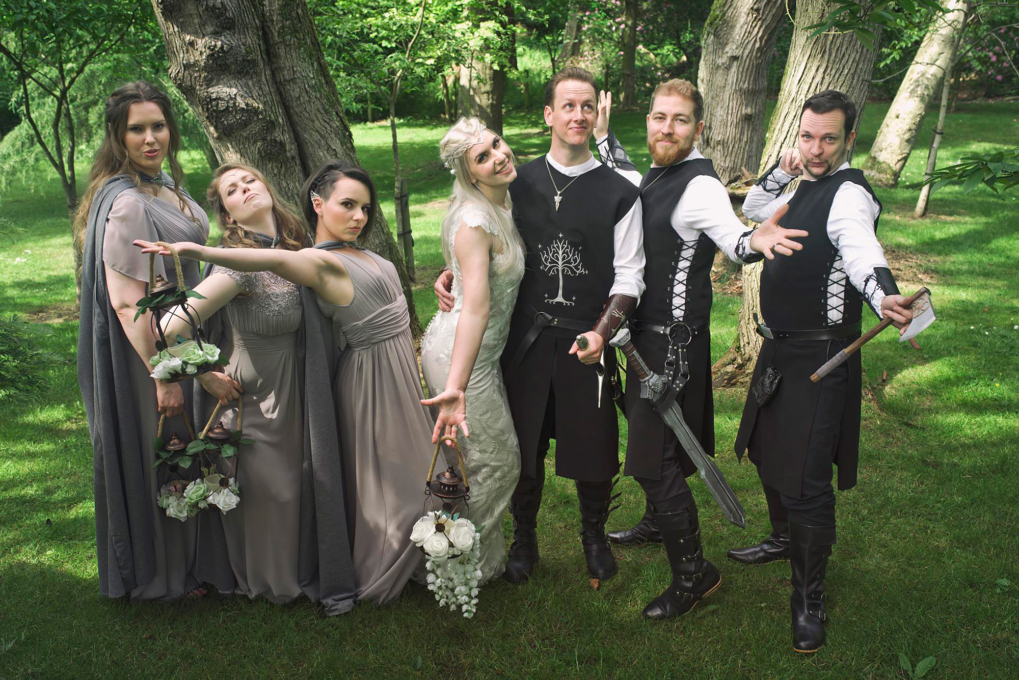 Robyn Oliver Lord of the Rings Tolkien Wedding Alasdair Watson Photography 026