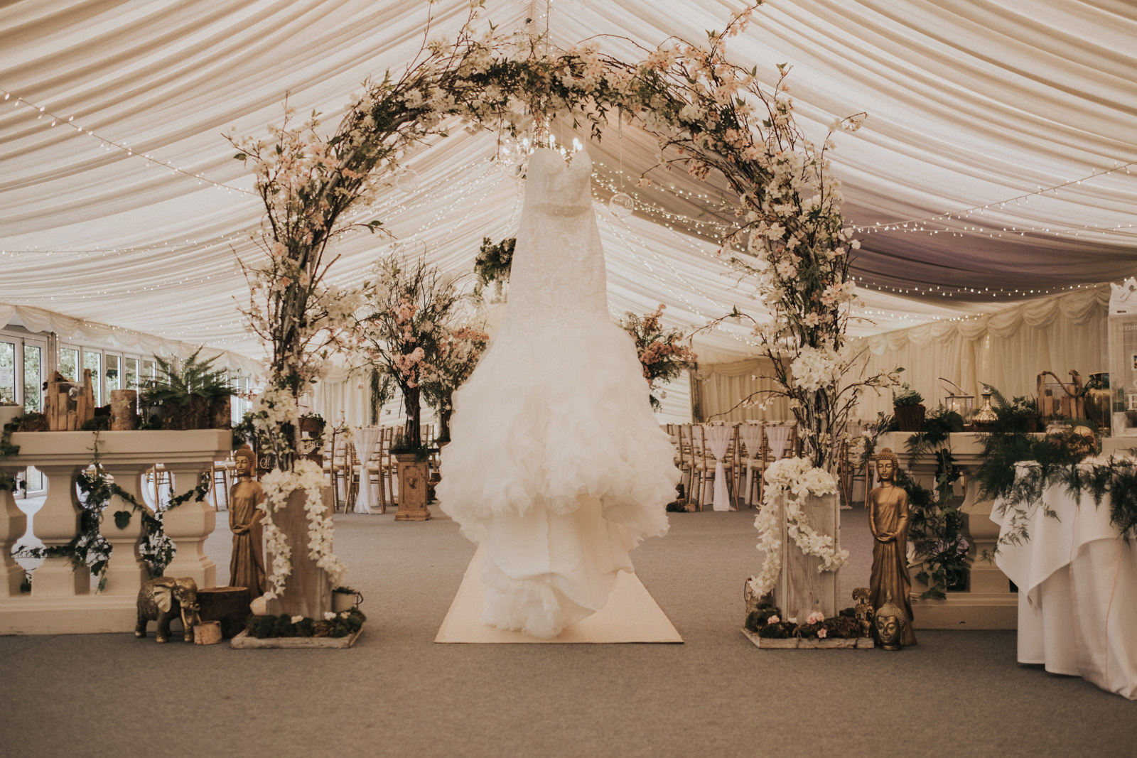 Rosie Scott Enchanted Forest Wedding Ivory Fayre Photography 014