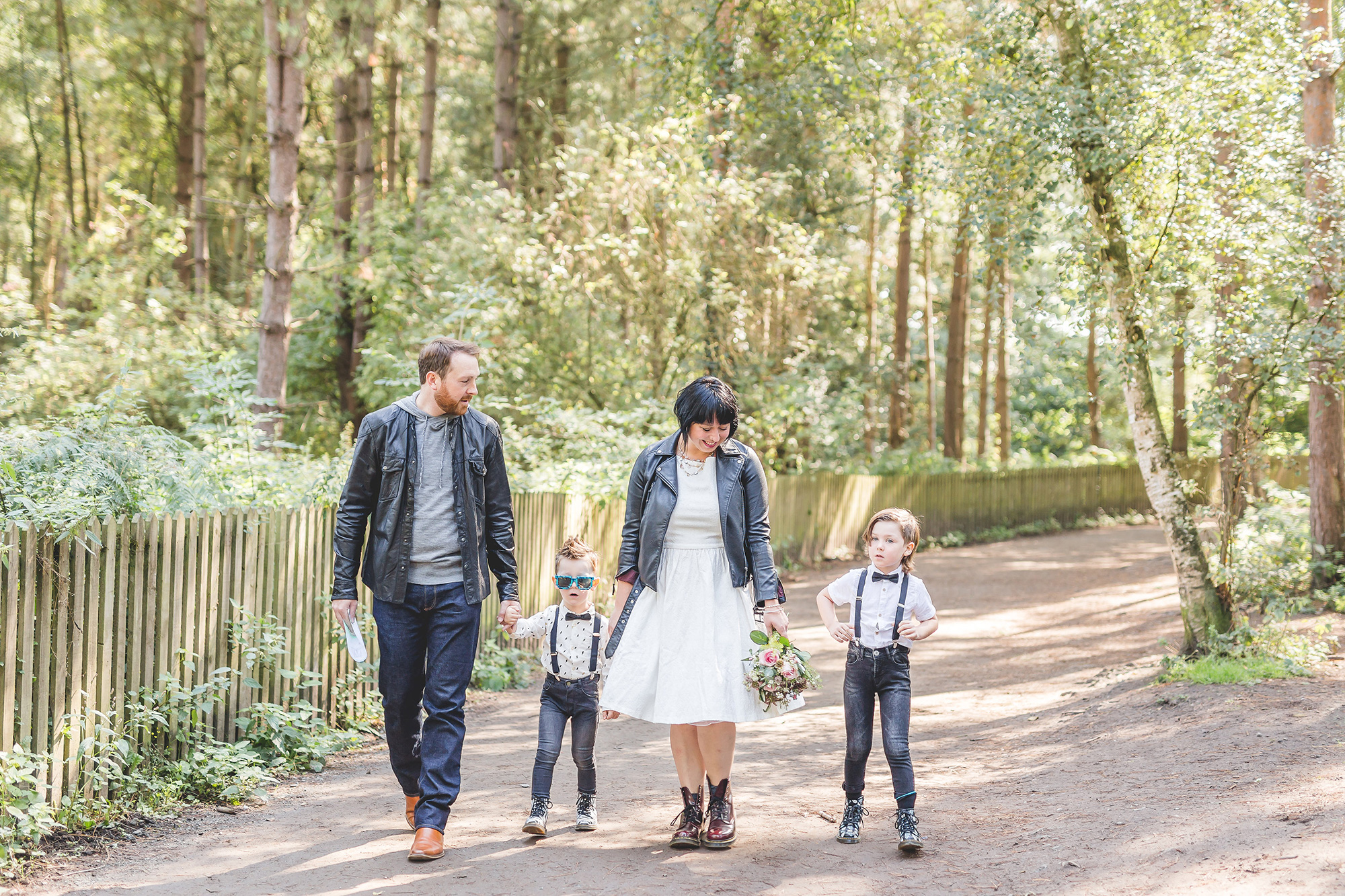 Sarah Callum Forest Wedding Sarah Horton Photography 003