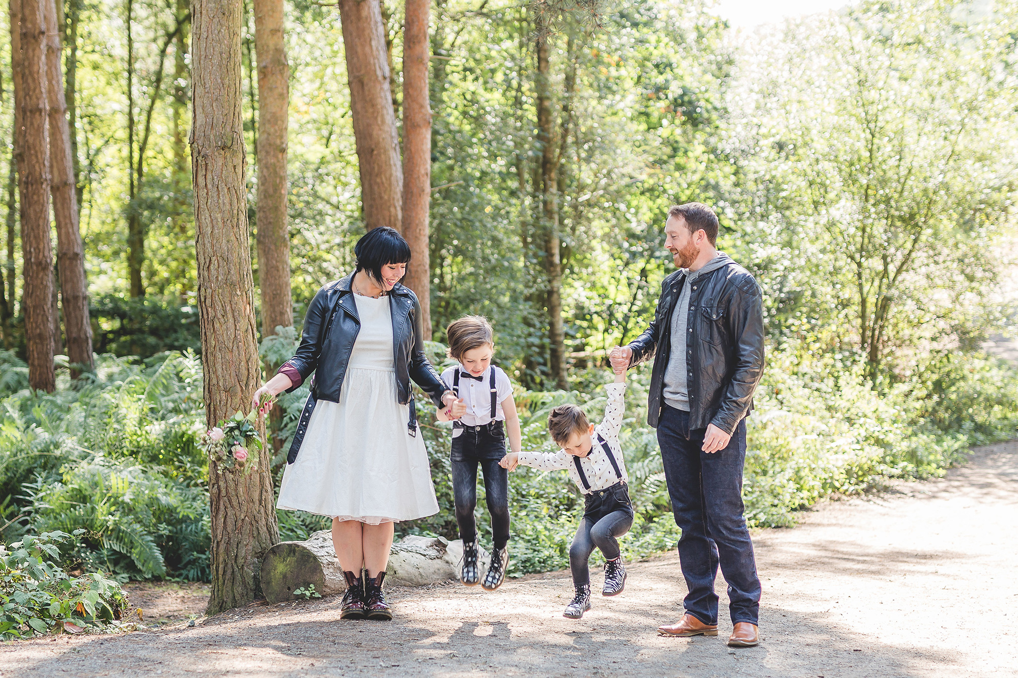 Sarah Callum Forest Wedding Sarah Horton Photography 024