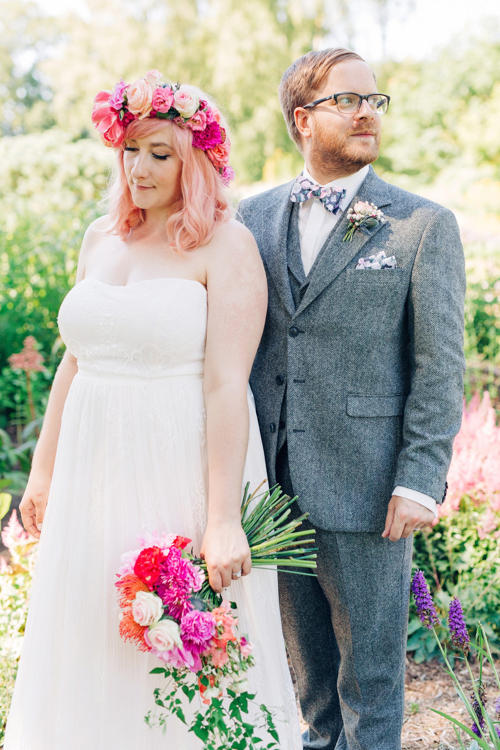 Tabby Carl Barn Rainbow Wedding Kirsten Mavric Photography 027 scaled