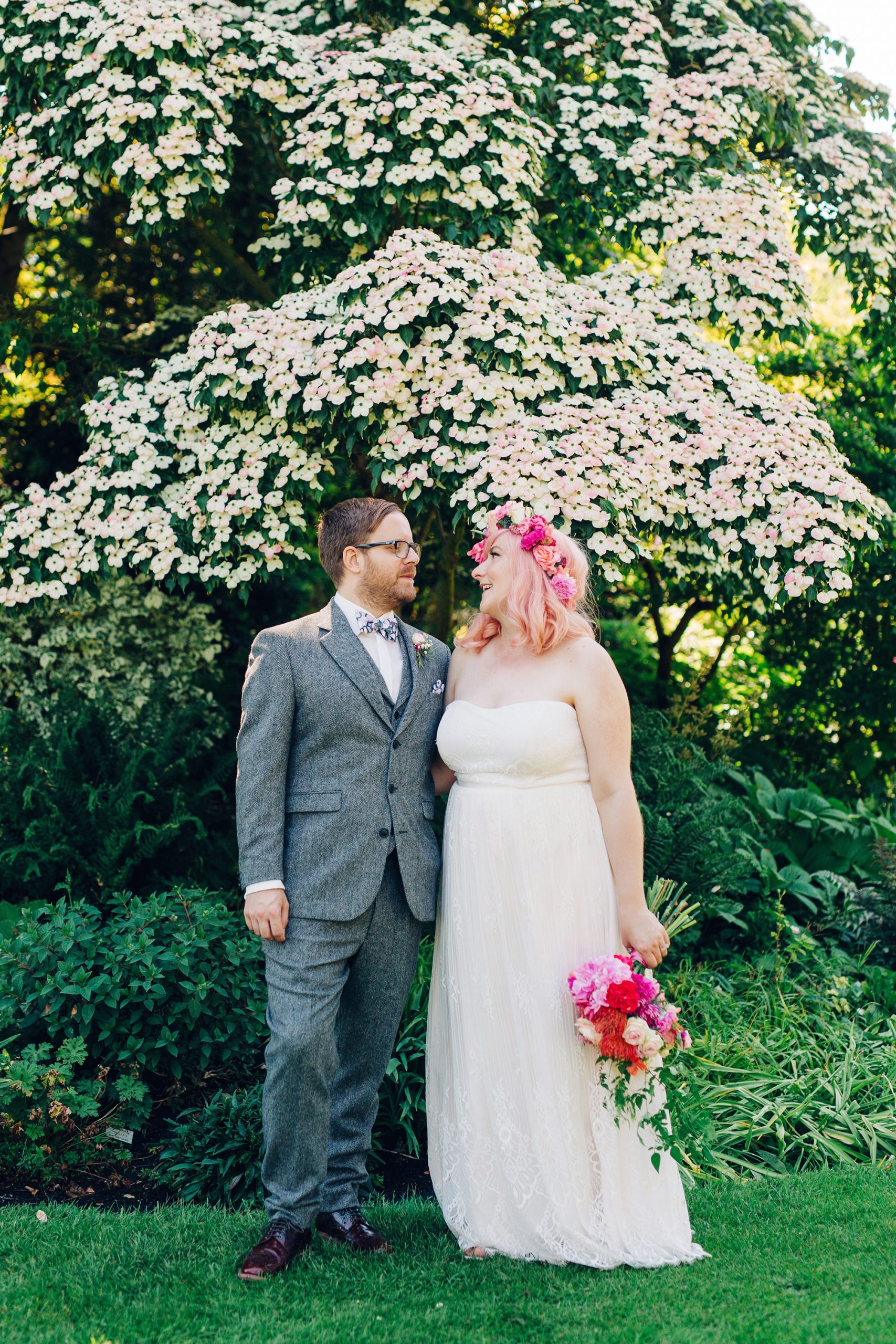 Tabby Carl Barn Rainbow Wedding Kirsten Mavric Photography 035 scaled