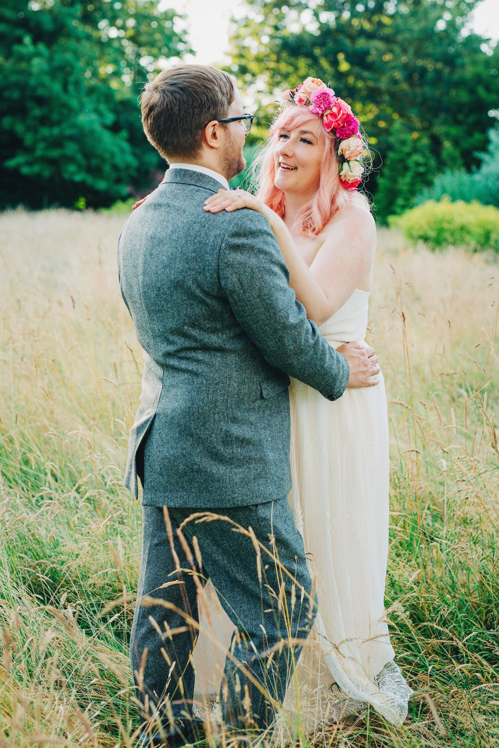 Tabby Carl Barn Rainbow Wedding Kirsten Mavric Photography 046 scaled