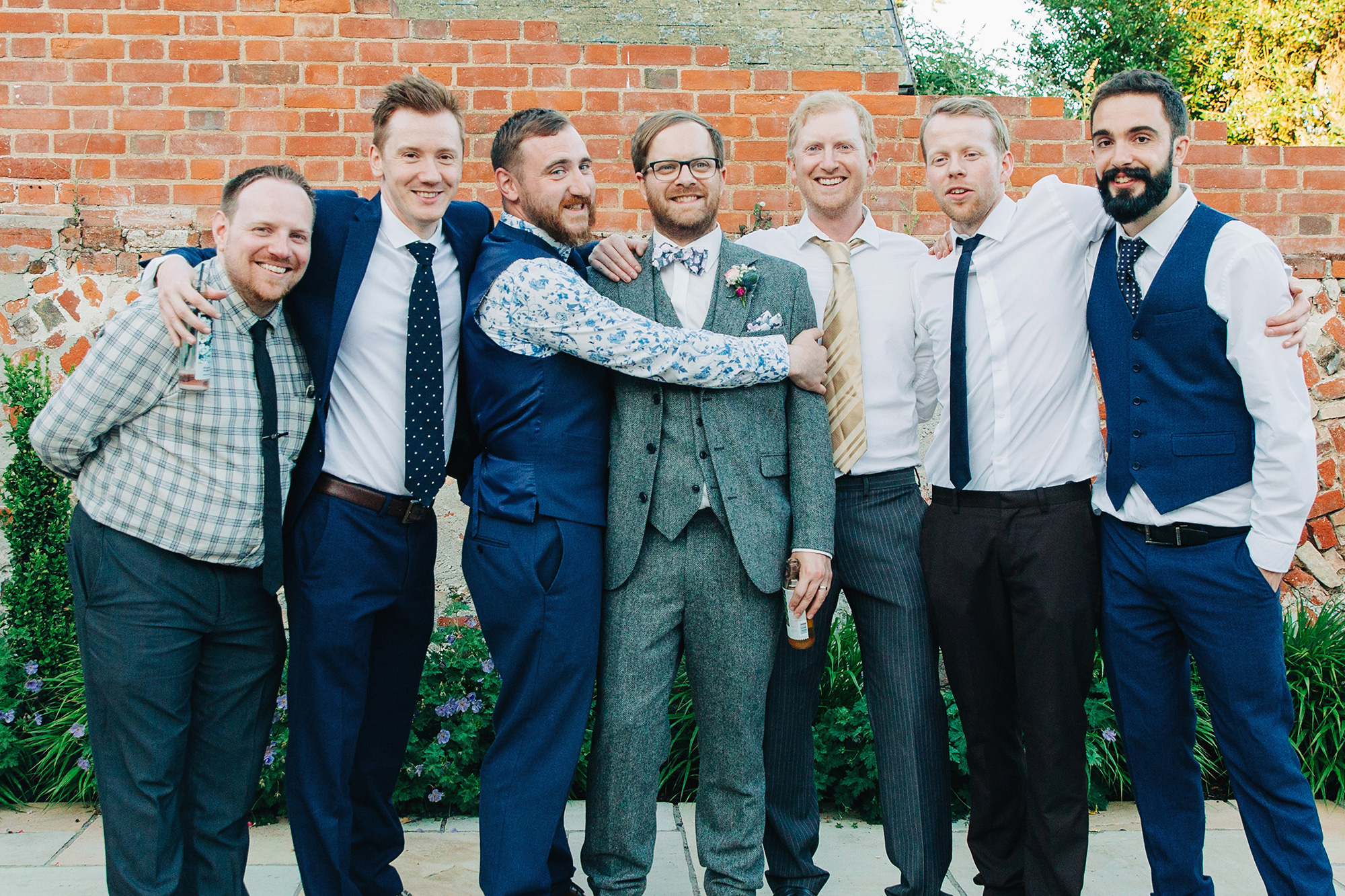 Tabby Carl Barn Rainbow Wedding Kirsten Mavric Photography 051