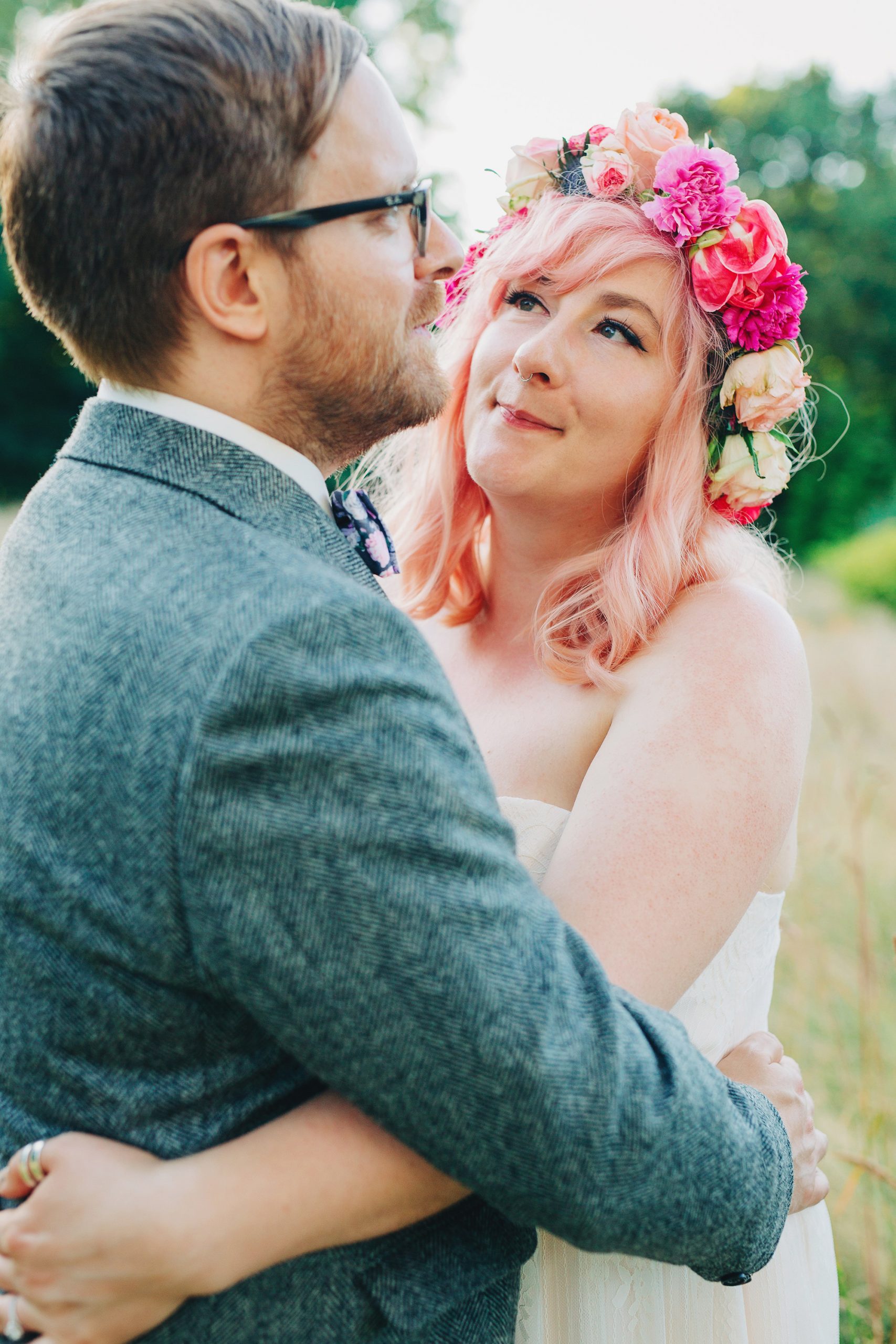 Tabby Carl Barn Rainbow Wedding Kirsten Mavric Photography SBS 039 scaled