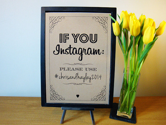 An increasing number of couples are hashtagging their weddings, but what are they? Image: HelloMyGem on Etsy  Hashtags (that # symbol) seem to be everywhere these days. From Pinterest to Facebook and even at weddings, every day people - and businesses - discover just how powerful this humble little sign can be.  What is a hashtag and how does it work?  A hashtag is a little pound symbol that sometimes gets attached to a word, acronym or phrase. For social media sites like Twitter or Instagram, it acts as a search tool or a way to organize ideas.  Clear as mud, right?  So, you want to share your flower arranging business with people who are having a wedding in June. Is it more efficient to go door to door looking for potential brides or to go to a convention called “Getting married in June?” It’s a no-brainer, right?  That’s what hashtags do. People share information on social media sites all the time, telling about what they are doing, planning or thinking about. Oftentimes, they label the things they care about directly inside their status updates, using hashtags.  The social media sites then collect statuses of people who include those hashtags, giving you a list of people who might be interested in your product. Instead of just looking through the millions of Twitter users who might be getting married in June, you can just search for the #marriedinJune hashtag. Viola! A list of thousands of future brides that could use your services.  Trending Hashtags: How to make popularity work for your wedding business  Social media sites like Twitter, Facebook and Instagram also keep track of which hashtags are being used the most. Although these hashtags may not relate to your wedding business, trending hashtags are a great way to get your message in front of a lot of people.  For example, if a juicy story is trending about a celebrity couple breaking up, you can use that to your benefit. You already know thousands of users are looking at the hashtag in order to get the most current news about the subject. You could write a status that includes the hashtag and increase your business.  @CakesByJen: It’s so sad about #Brennifer breaking up. Maybe it was because their wedding cake wasn’t made by us.  Although that may not be your style, there are myriad ways you can use the trending items to keep your message in front of the eyes of the worlds. And remember, keep your messages helpful, funny and relevant is the best way to use the power of trending hashtags.  Researching Hashtags for Smarter Posts  The downside of only working with the most popular hashtags is that your best customers are not necessarily there. Although you might get the most eyes on your message, you aren’t necessarily getting the people most likely to purchase your wedding services.  That’s where hashtag research comes in. In order to ensure that you’re talking to the right people, you need to brainstorm and search for hashtags that your target demographic would be using. For example, if you’re a wedding planner, you might do a search for #wedding.     It’s clear from this hashtag that there is nothing on here but advertisements for other wedding businesses. That’s no good. What you want is a hashtag where there are real users talking about their wedding plans. So, a good idea would be to try #engaged.     Here, you see that there are actual users talking about their engagements. Although there is advertising, it is not the majority of the hashtag. And, there are new posts from within the hour, which means that this hashtag gets a lot of regular traffic. This is the perfect kind of setup for your wedding business. You get access to a large crowd of potential customers who really need your services.  Take a few hours and brainstorm every possible hashtag that your demographic might be using. Then, go through your list and see what kind of activity and marketing is being done on those hashtag terms. Although it is a little time up front, it is the best way to make sure that you are talking to the right people on your social media outlets.  The Skinny on Hashtags: No-Nos and Must-Dos  What many people don’t understand is that there are unwritten rules about hashtag usage. While they can be an excellent tool, too many hashtags can have a chilling effect on your wedding business. In fact, more than 2 or 3 can turn potential customers off and make your business look rude and money-hungry.  At the same time, you need to be using hashtags if you are serious about turning your start-up wedding business into a self-sustaining organization. Use at least one every time you post and take note of the ones that are bringing in business. Then, you’ll have the best chance of putting your message where the right people are, without having to knock on any doors.  5 Hashtag Rules to Remember  1.    Don’t use hashtags to spam. The standard is 2-3 hashtags per status update. Wedding businesses that use more will annoy potential customers and give the impression that they are just there for sales, not to connect with people.  2.    Use a hashtag on 50-80% of your status updates. As a wedding business, you need to be getting that message out to as many new people as possible. Make sure that you are including at least one hashtag on every post or status update.  3.    Pay attention to trending hashtags. Use trending hashtags to get your message out, if it’s applicable to the popular topic. Try to avoid political and religious topics, though, as it might have a chilling effect on your wedding business.  4.    Research your hashtag before you post. Make sure you’re posting where real users can read, not just other wedding businesses. Also, there are many hashtags that are used by discussion groups. Find out what they’re talking about before you jump in to talk about your products.  5.    Keep records of the hashtags that work. When you find a hashtag that works for you, keep using it. If there are some that are getting little response, toss them. Keep a record of how many sales are being generated by each hashtag and continually search for new, more effective hashtags to use with your wedding business. Image: HelloMyGem at Etsy.