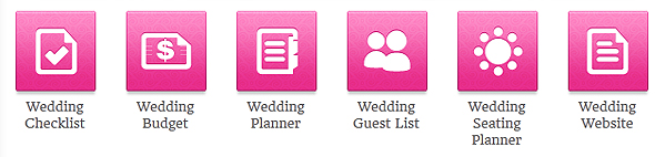 The Easy Weddings planning tools