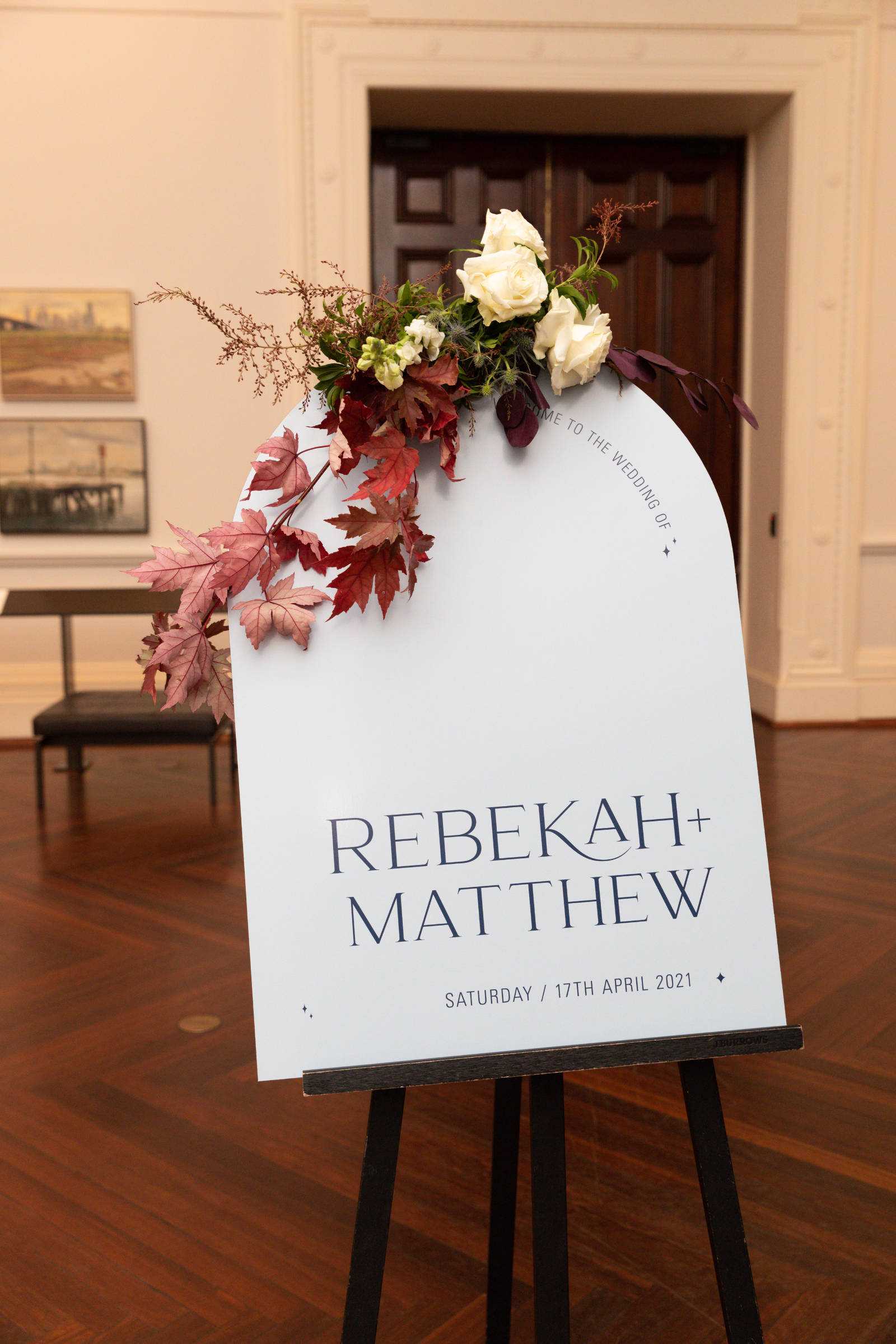 Heritage style at Rebekah and Matthew at their State Library Victoria wedding. Photos by Dan Soderstrom.
