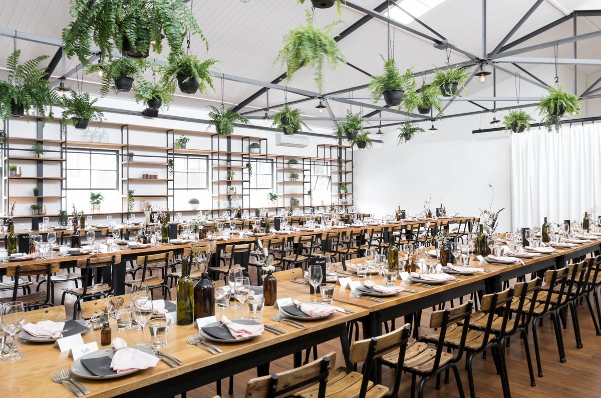 The Craft & Co warehouse wedding venues in Melbourne