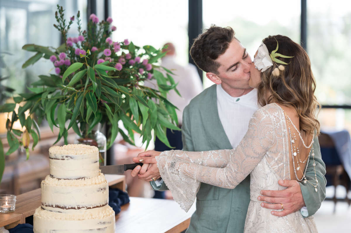 Melbourne couple Marie and Vincent win Easy Weddings competition and $2,500 cash. Their wedding was at The Grove Gippsland, photographed by Passion8 Photography.