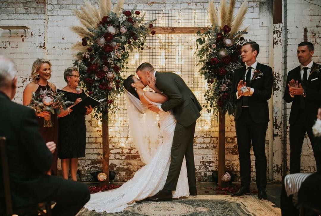 The Line warehouse wedding venues in Melbourne