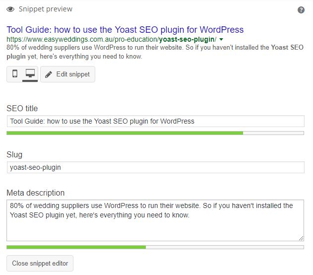 yoast seo plugin