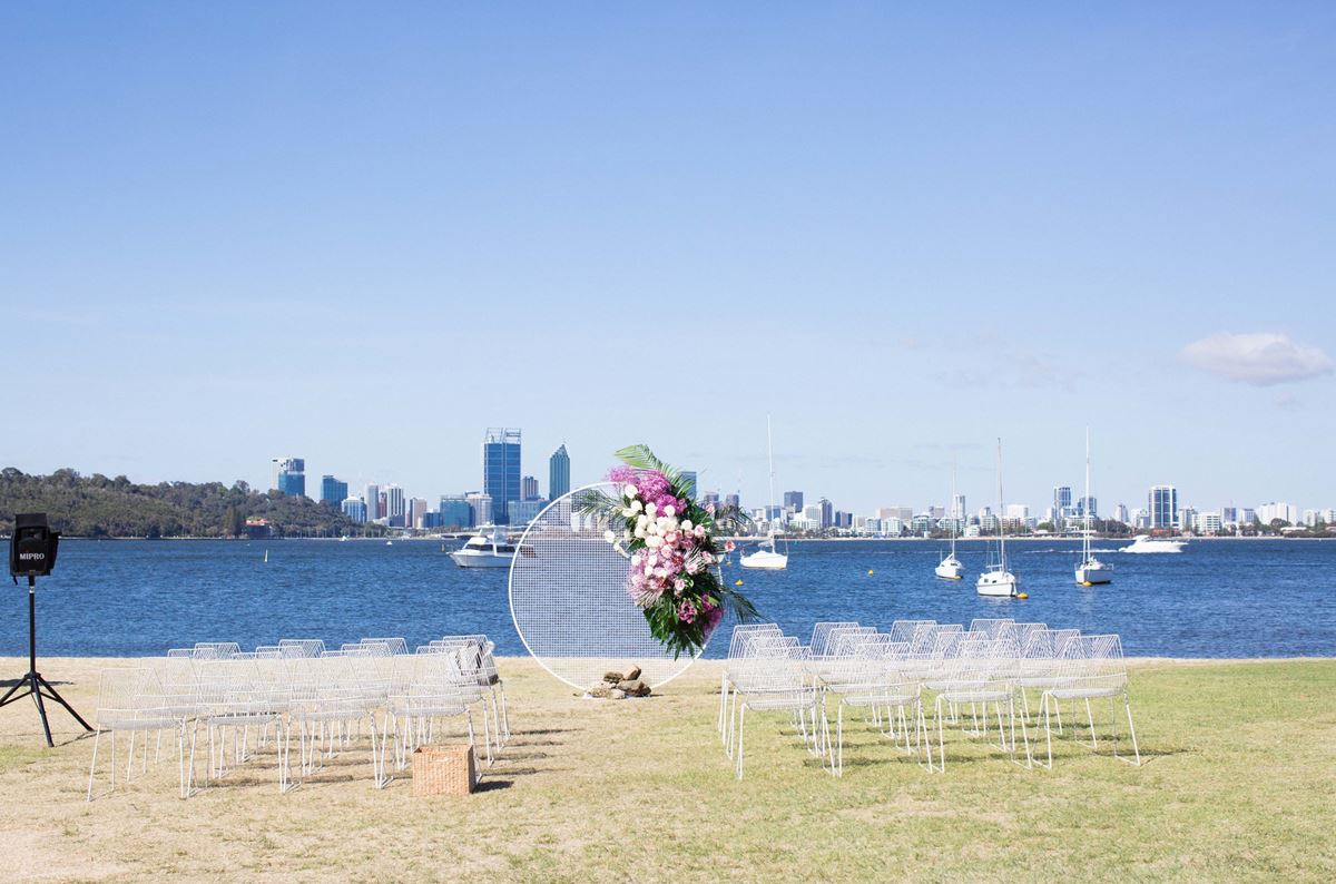 Affordable wedding venues in Perth Mounts Bay Sailing Club