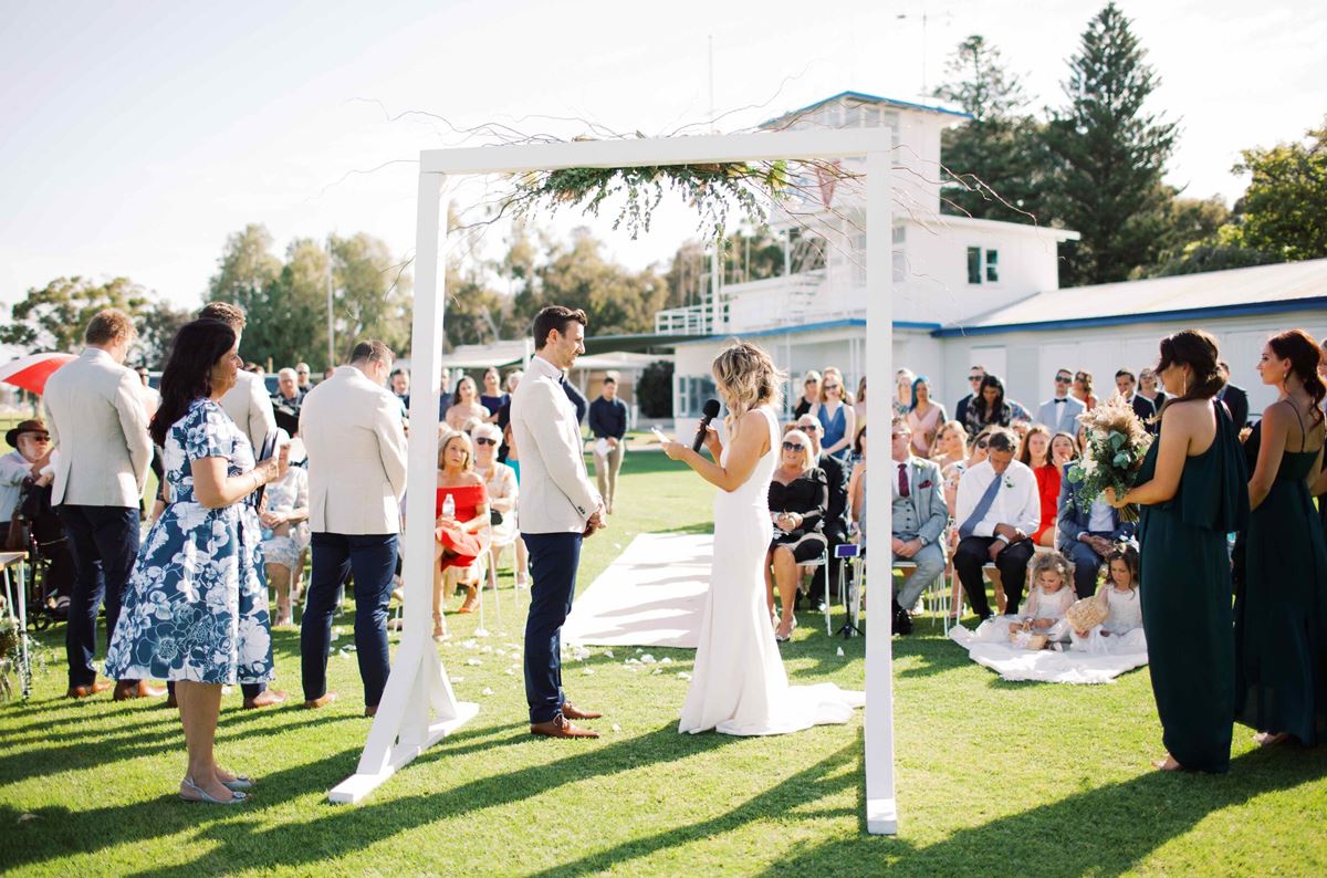 Affordable wedding venues in Perth Nedlands Yacht Club