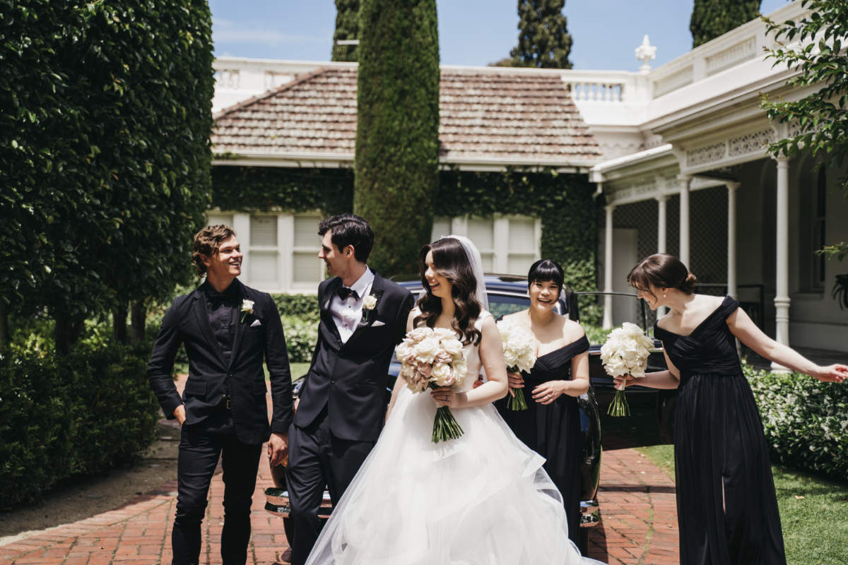 Timeless and romantic for Sophia and Kyle at their Quat Quatta wedding, Ripponlea. Photos by Kairos Works.
