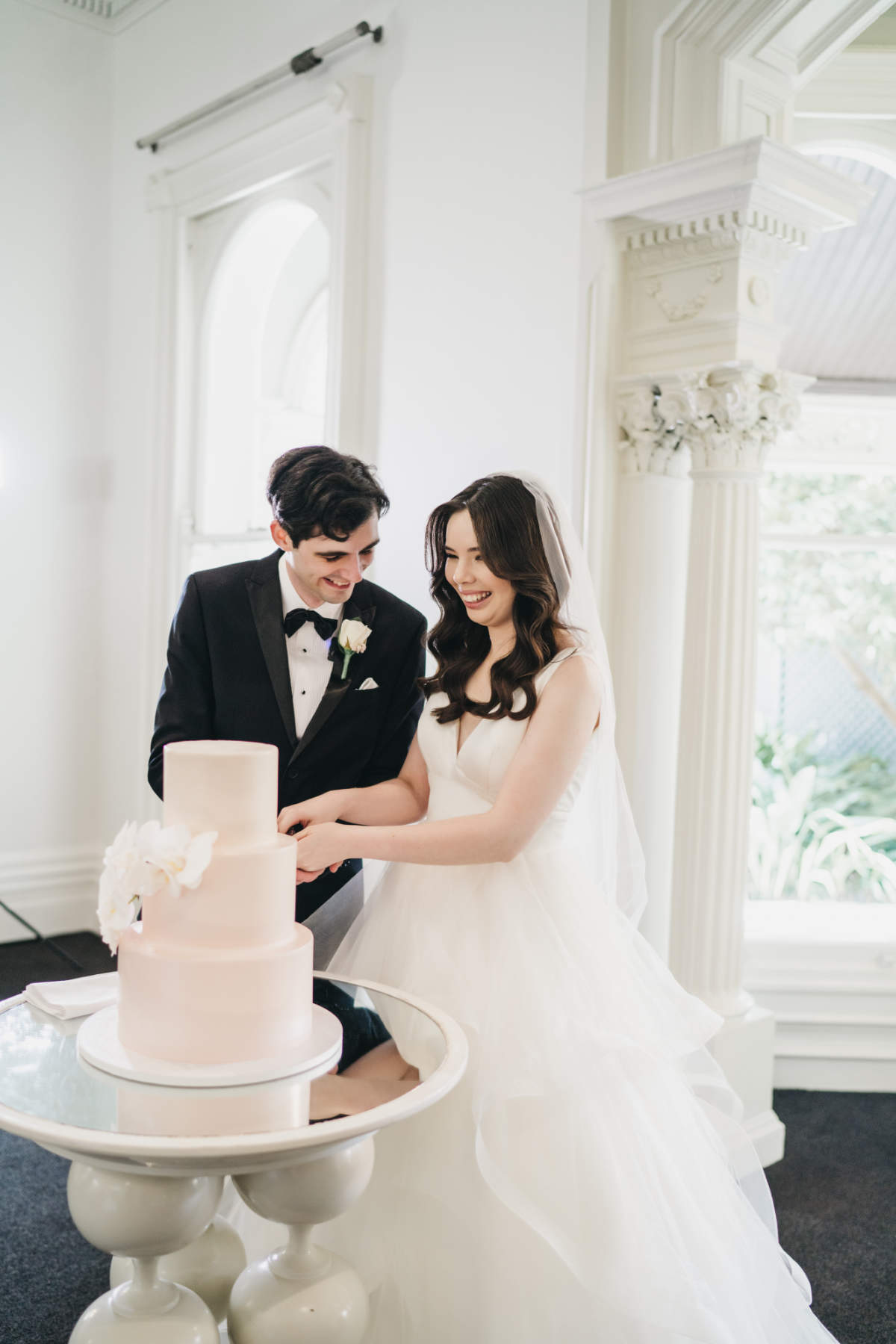 Timeless and romantic for Sophia and Kyle at their Quat Quatta wedding, Ripponlea. Photos by Kairos Works.