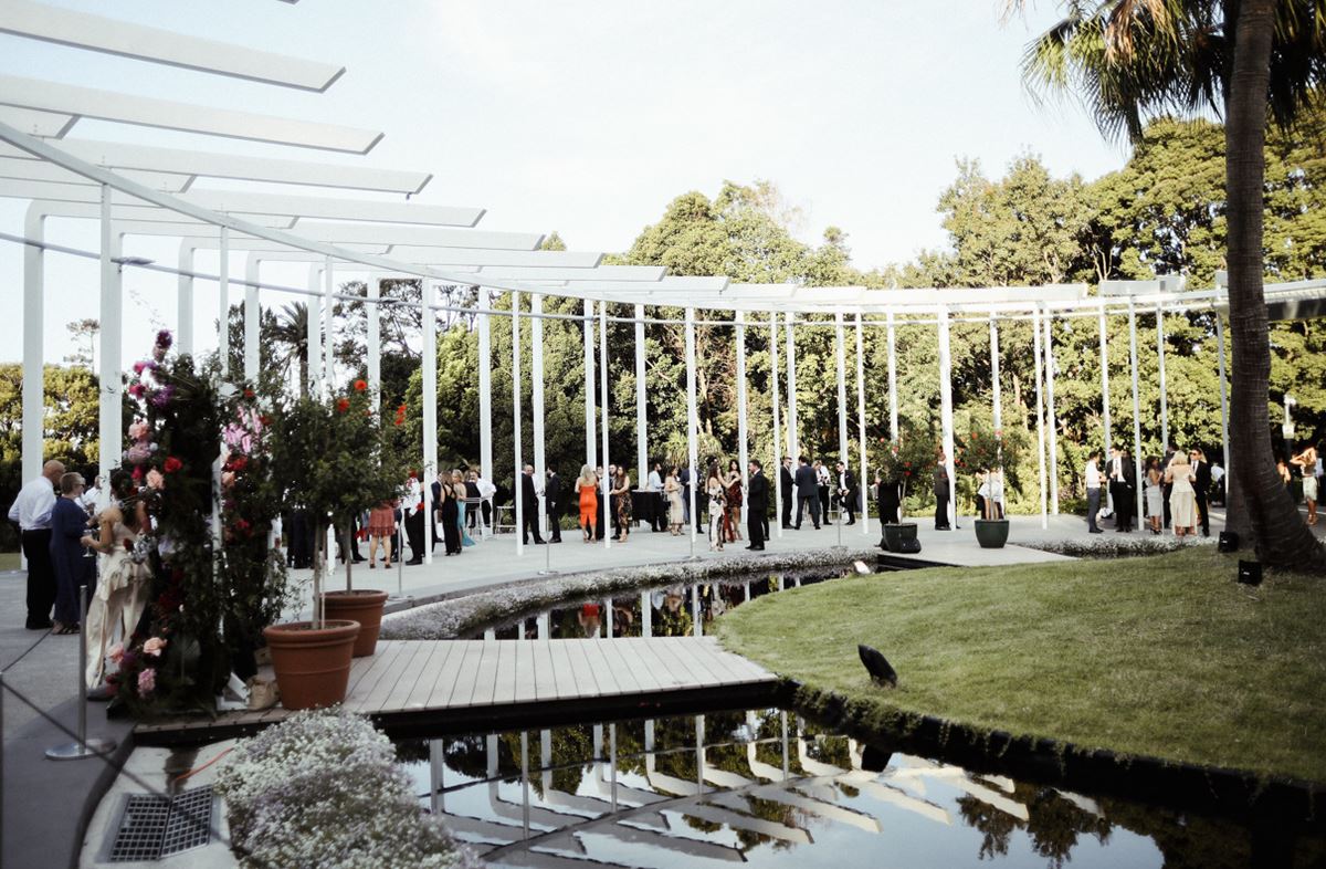 The Calyx garden wedding venues in Sydney