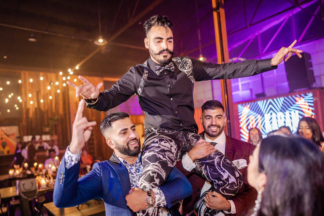 Week-long Sikh wedding for Jasmine and Jagpreet at Craigieburn Sikh Temple and The Timberyard, Port Melbourne. Photographed by Weddings by Grace.