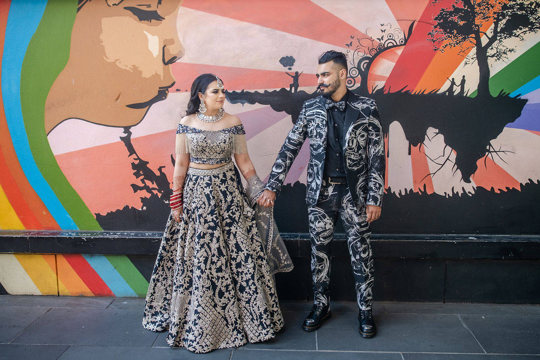 Week-long Sikh wedding for Jasmine and Jagpreet at Craigieburn Sikh Temple and The Timberyard, Port Melbourne. Photographed by Weddings by Grace.