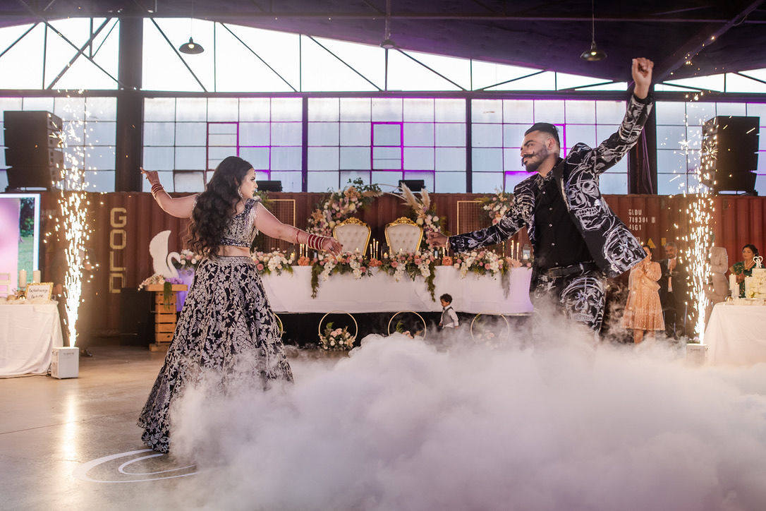 Week-long Sikh wedding for Jasmine and Jagpreet at Craigieburn Sikh Temple and The Timberyard, Port Melbourne. Photographed by Weddings by Grace.