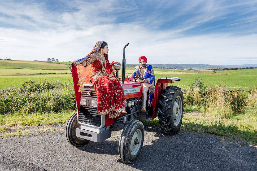 Week-long Sikh wedding for Jasmine and Jagpreet at Craigieburn Sikh Temple and The Timberyard, Port Melbourne. Photographed by Weddings by Grace.