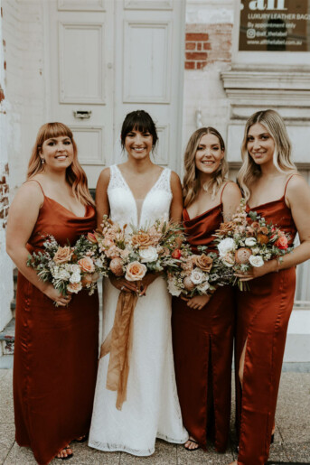 Romantic industrial Guildhall wedding in Fremantle for Cherie and Sharif. Photos by Locksmith Photography.