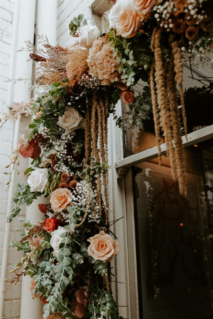 Romantic industrial Guildhall wedding in Fremantle for Cherie and Sharif. Photos by Locksmith Photography.