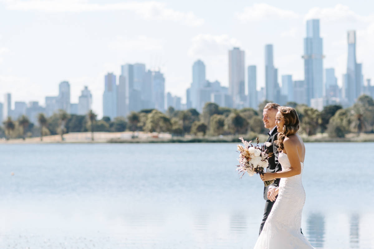 Greenfields Albert Park wedding for Liana and Matt, photographed by Veri Photography.