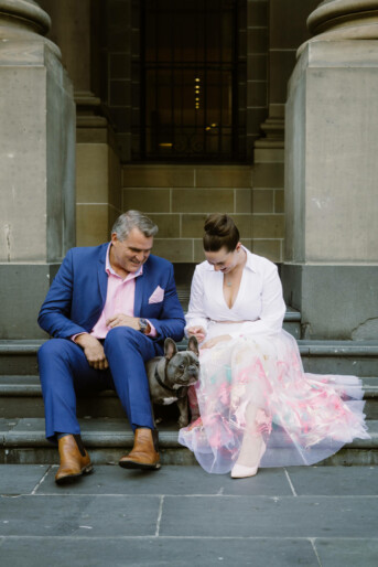 Intimate State Library Victoria wedding for Colleen and Grant by Showtime Events. Photos by Theodore & Co.