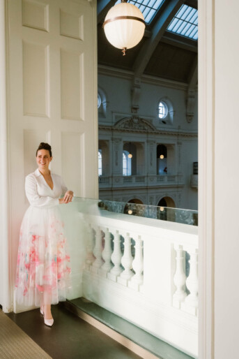 Intimate State Library Victoria wedding for Colleen and Grant by Showtime Events. Photos by Theodore & Co.