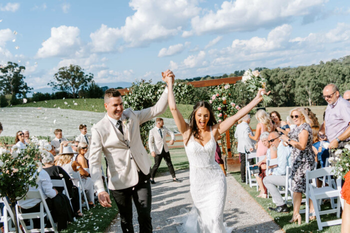 Romantic Yarra Ranges Estate wedding for Lauren and Callum. Photos by Veri Photography.