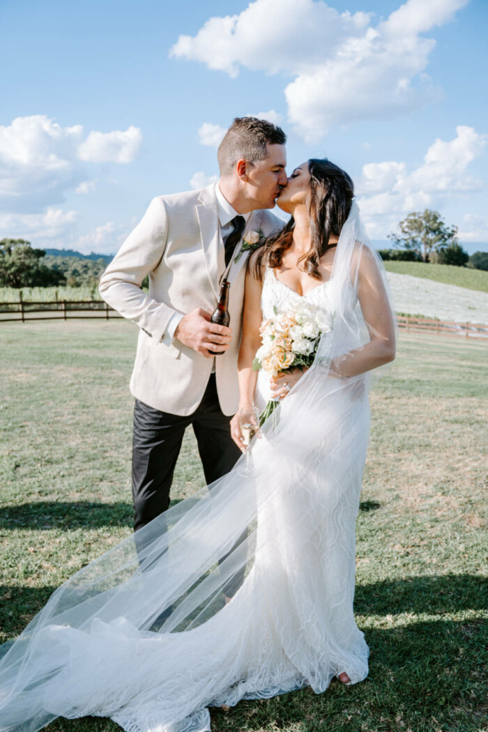 Romantic Yarra Ranges Estate wedding for Lauren and Callum. Photos by Veri Photography.