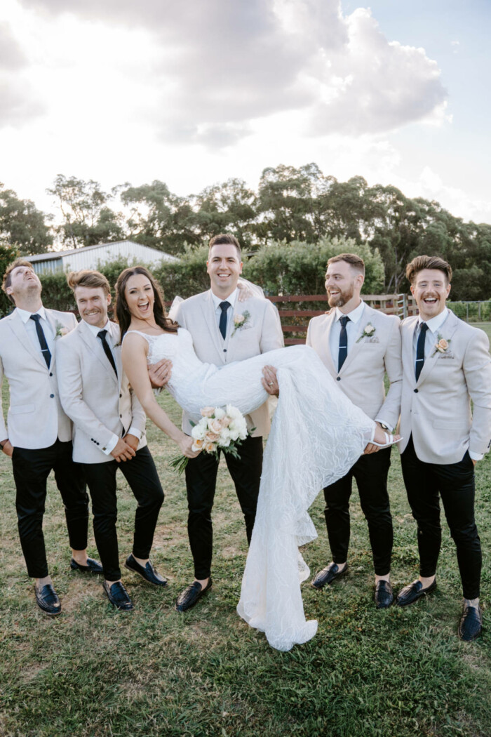 Romantic Yarra Ranges Estate wedding for Lauren and Callum. Photos by Veri Photography.