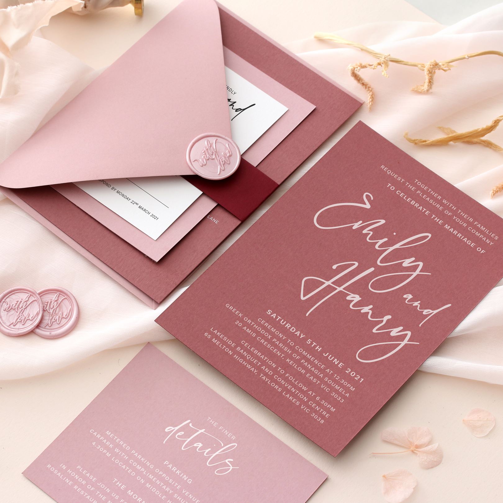 Wedding invitations