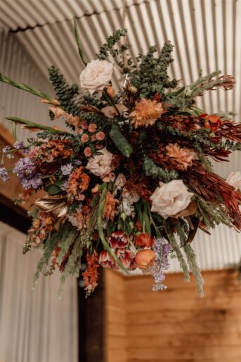 Anna and Kris' Wedding at The Shearing Shed photographed by Claire Davie