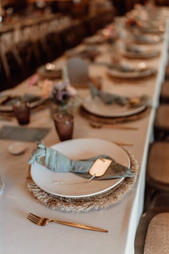 Anna and Kris' Wedding at The Shearing Shed photographed by Claire Davie