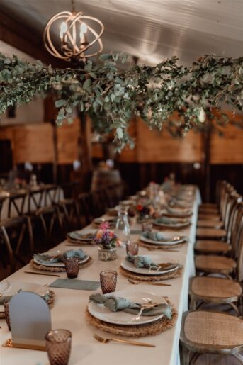 Anna and Kris' Wedding at The Shearing Shed photographed by Claire Davie