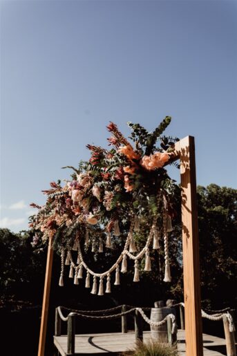 Anna and Kris' Wedding at The Shearing Shed photographed by Claire Davie