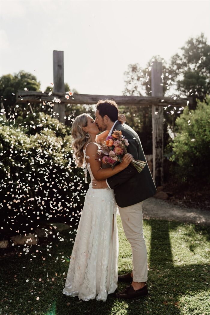 Anna and Kris' Wedding at The Shearing Shed photographed by Claire Davie