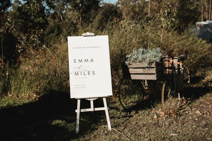 The Woods Estate wedding for Emma and Miles. Photographed by Samuel White