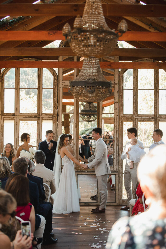 The Woods Estate wedding for Emma and Miles. Photographed by Samuel White