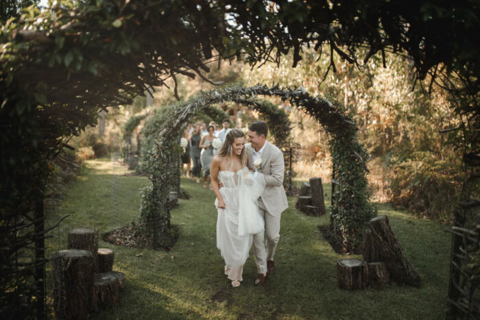 The Woods Estate wedding for Emma and Miles. Photographed by Samuel White