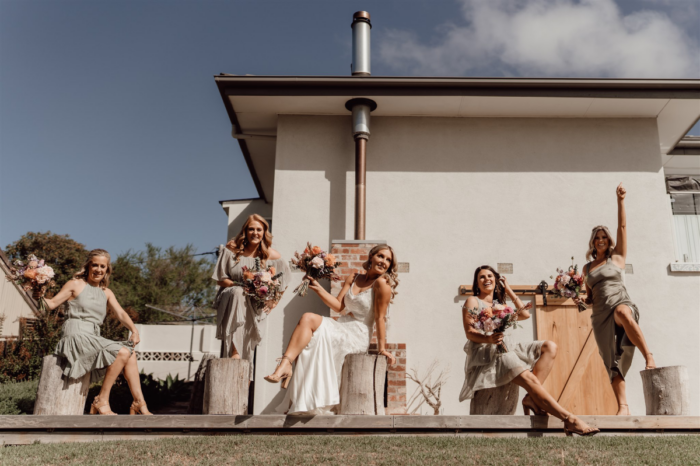 Anna and Chris' Wedding at The Shearing Shed photographed by Claire Davie