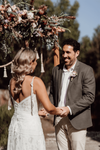 Anna and Chris' Wedding at The Shearing Shed photographed by Claire Davie